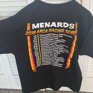 ARCA Racing series T-Shirt. Size Large
